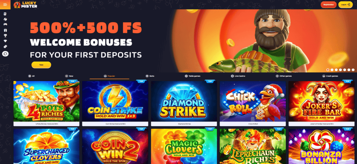 Lucky Mister Casino